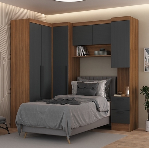 Dormitório Modulado | Hecol 0326