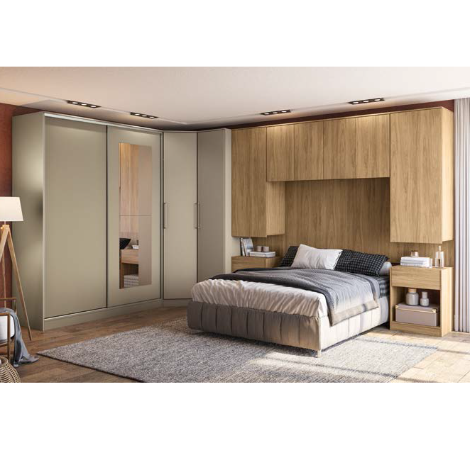 Dormitório Modulado Versa ( 9 PEÇAS ) | Móveis Kappesberg	