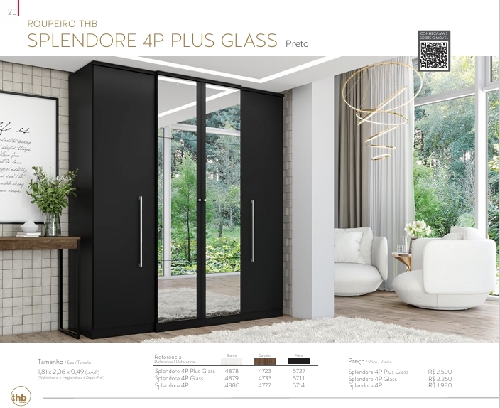 Roupeiro Splendore 181 | Venda:-45 | THB 0925