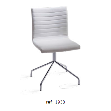 Cadeira Fixa c/ Assento Estofado | 1938 | Milano Móveis