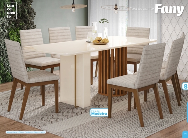 Sala De Jantar Fany | Henn | Venda : -60% 0925