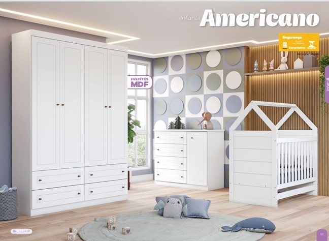 Quarto Infantil Americano | Henn | Venda : -60% 0925
