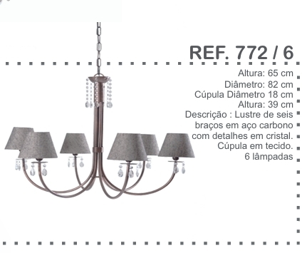 Lustre  772 / 6 - 772 / 4 - 772 / 3 | Luminum 0626