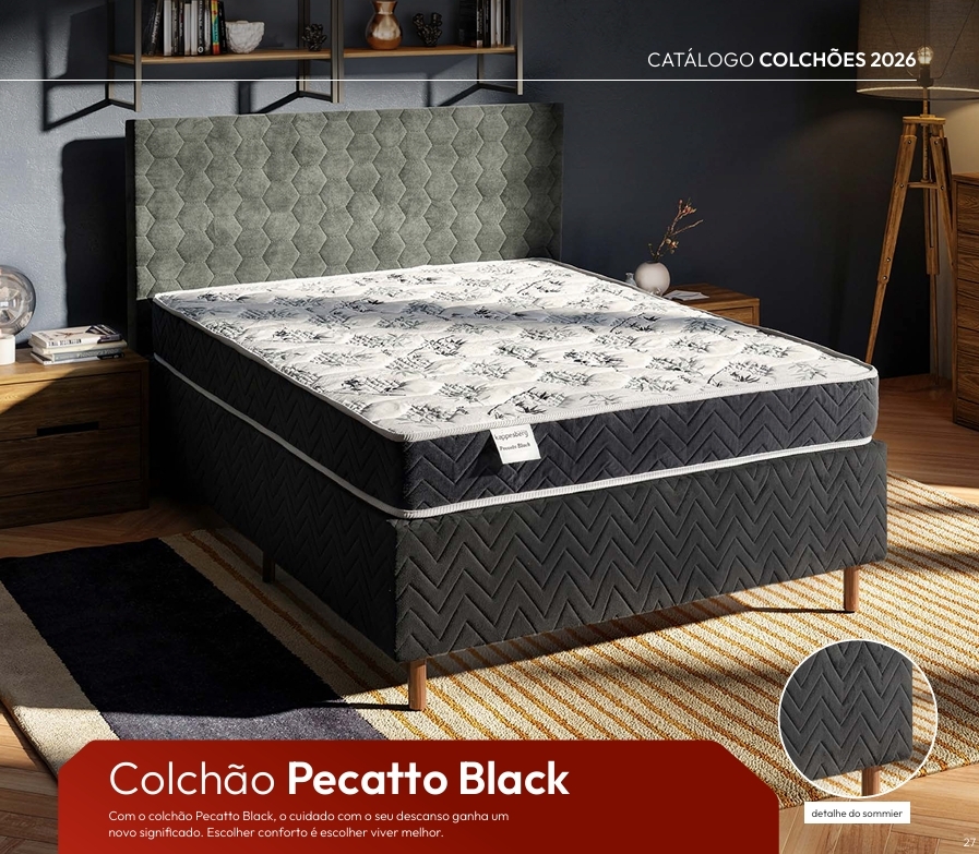 Colchão Pecatto Black | Kappesberg Colchões 0526