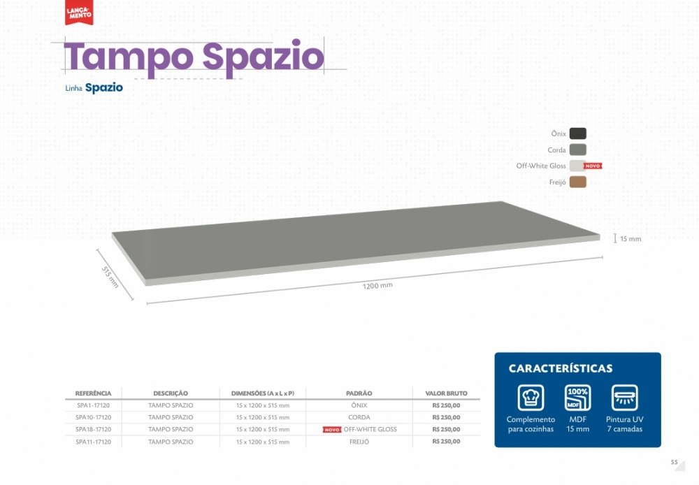 Tampo Spazio | Primavera | Venda: -35% 0925