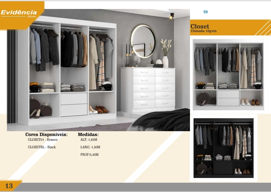 Closet | Evidência 0826