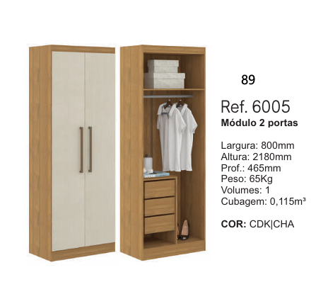 Dormitório Modulado Selene | Soluzione 0326