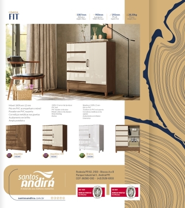 Cômoda Fit | Santos Andirá 0625