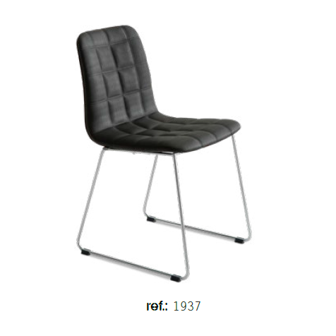 Cadeira Fixa c/ Assento Estofado | 1937 | Milano Móveis
