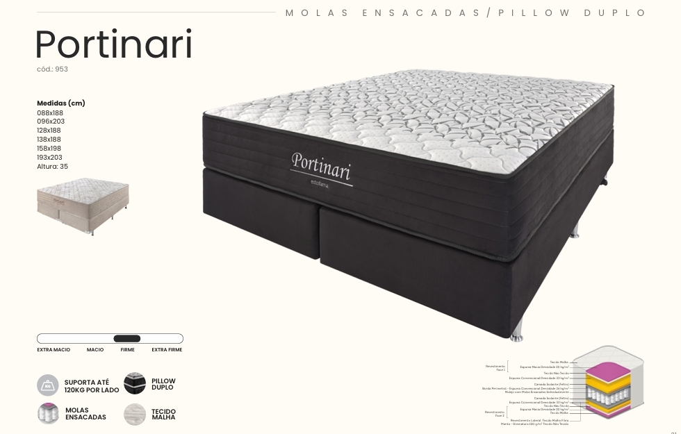 Colchão Portinari | Estofama 0626