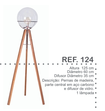 Luminária 124 | Luminum 0626