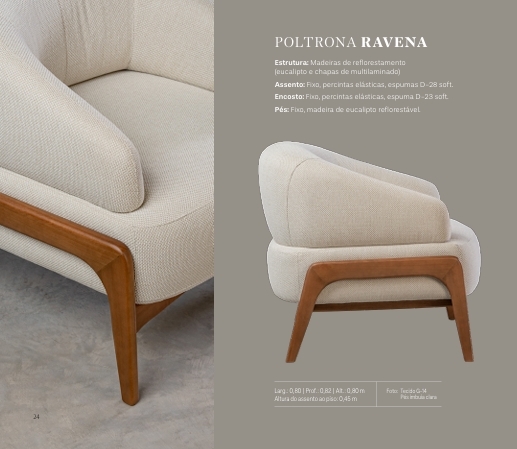 Poltrona Ravena | Treviso 1025