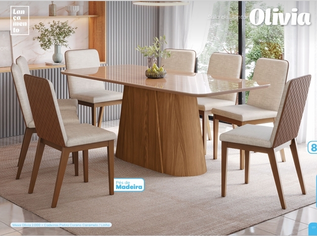 Sala De Jantar Olivia | Henn | Venda: -60% 0925