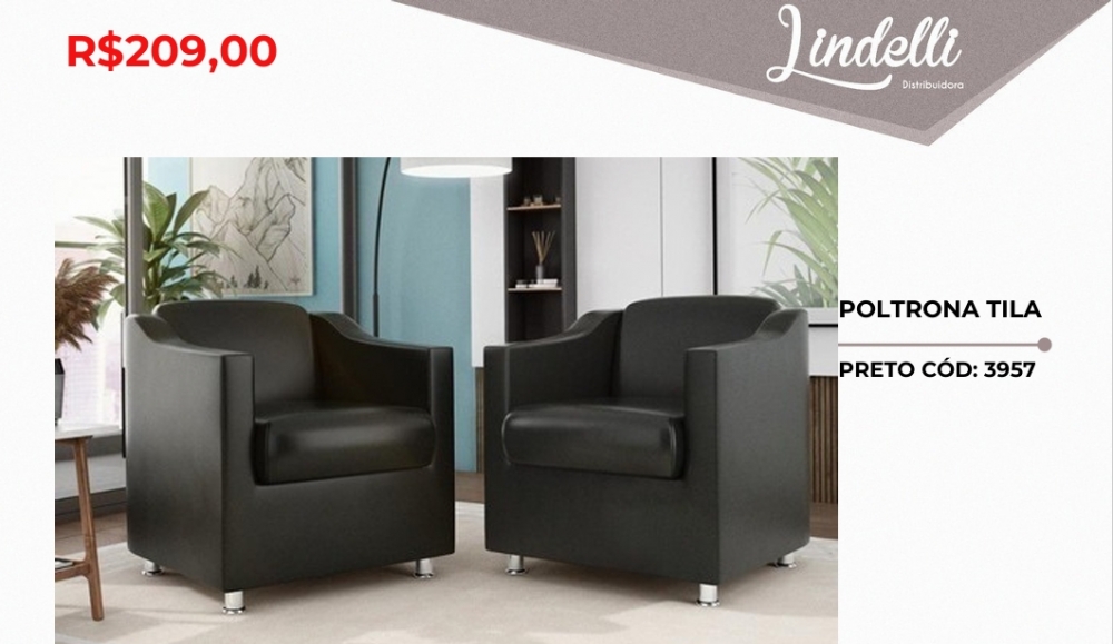 Poltrona tila | Lindelli Venda: +50% 0825