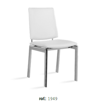 Cadeira Fixa c/ Assento Estofado | 1949 | Milano Móveis