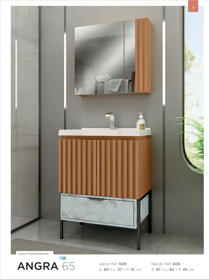 Conjunto Angra 65CM | Consulte Valores Na Descrição | Balcony 1026