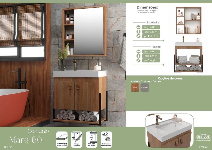 Conjunto Mare 60 | Consulte Valores Na Descrição | Belizze 1026