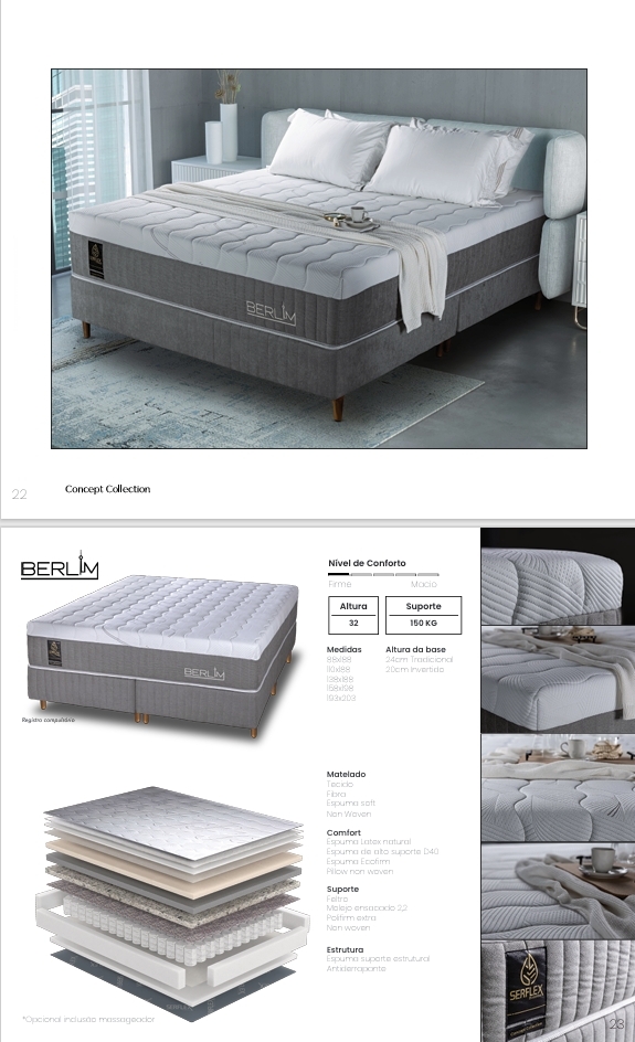 Colchão Berlim | Serflex 0625