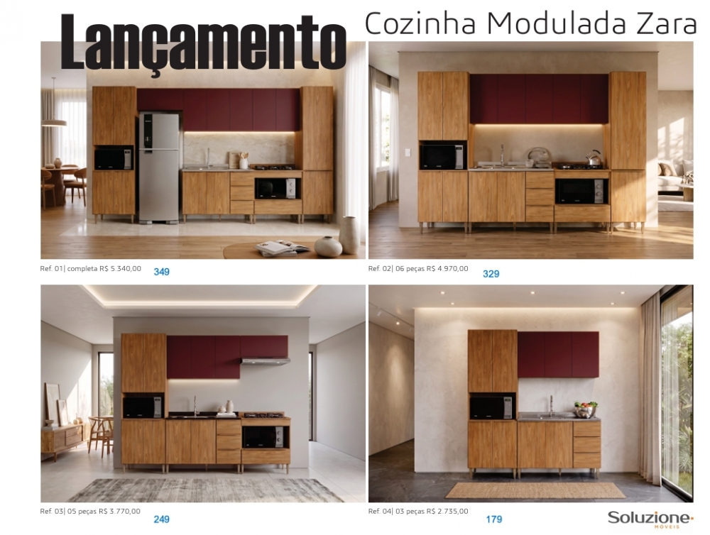 Cozinha Modulada Zara | Soluzione 0926