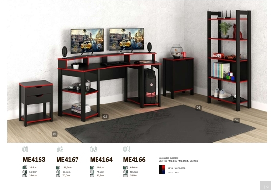 Kit Gamer | ME4163 - ME4167 - ME4164 - ME4166 | Tecnomobili 0825