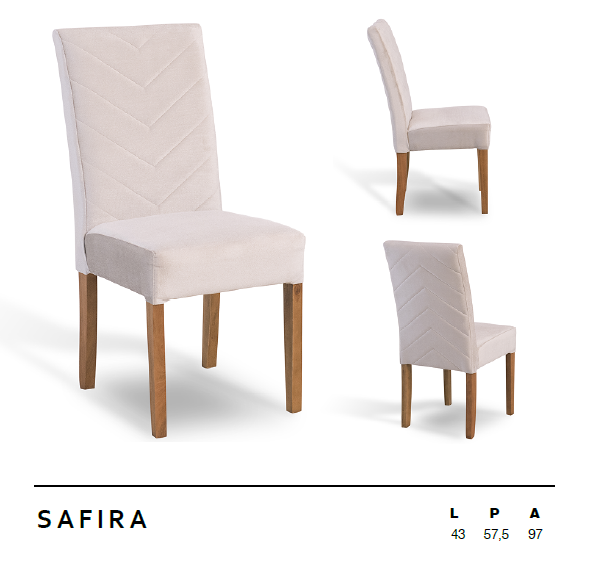 Cadeira Safira | L2 Design Mobiliário