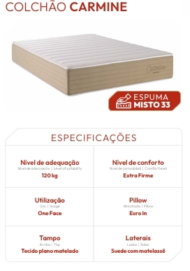 Colchão Carmine | Kappesberg Colchões 0526