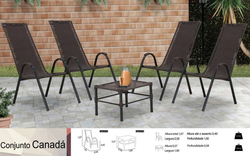 Cadeira Canadá | 5174 | Fama Móveis Artesanais