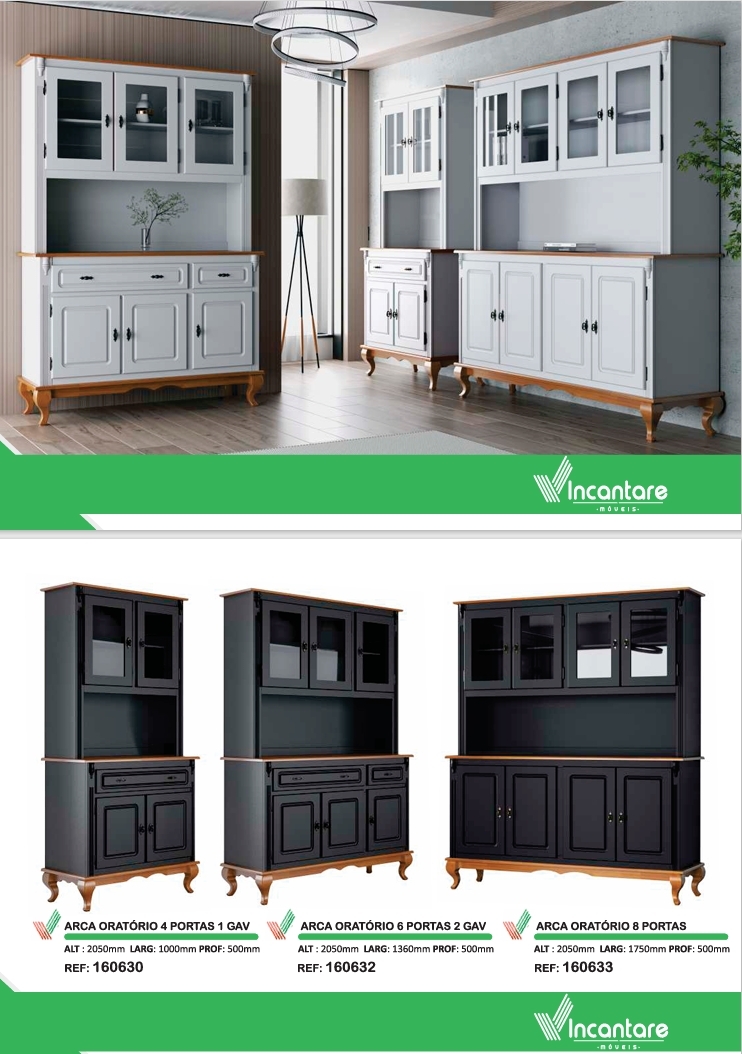 Linha Luis XV | Arca Oratório | 160633 - 160632 - 160630 | Incantare 0825