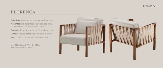 Poltrona Florença | Treviso 1025