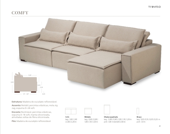 Sofá Comfy | Treviso 1025