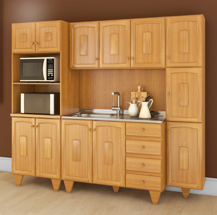 Cozinha Compacta Cerejeira MD6 | 6788 4 | Mayer Móveis