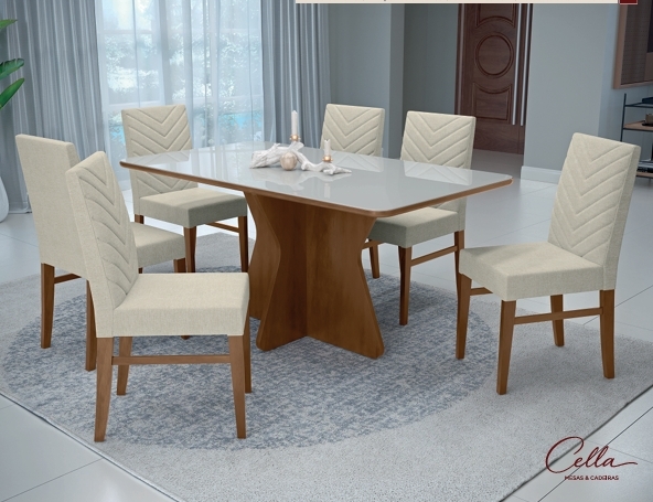 Conjunto 10 | Mesa + Cadeira | Consulte Valores na Descrição! | Cella 1026