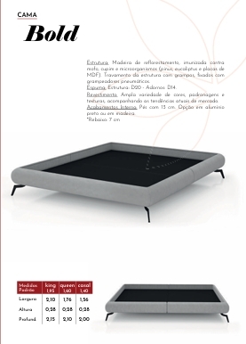 Cama Bold | Perfan 0725