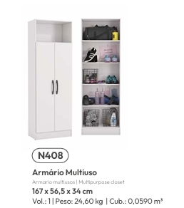 Armário Multiuso | N408 | Kappesberg Móveis 0526