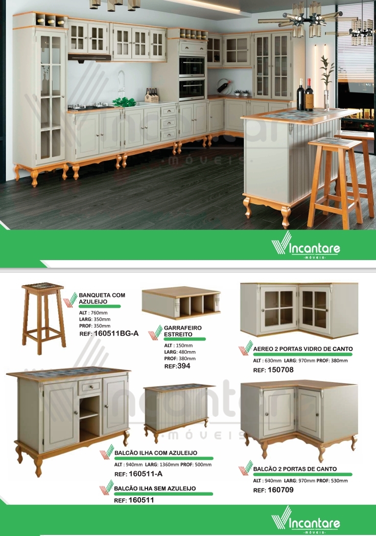 Luis XV | Cozinhas | 160511BG-A - 394 - 150708 - 160511-A - 160709 - 160511 - 150512 - 160609 - 160606 - CAD001 - 150606 | Incantare 0825