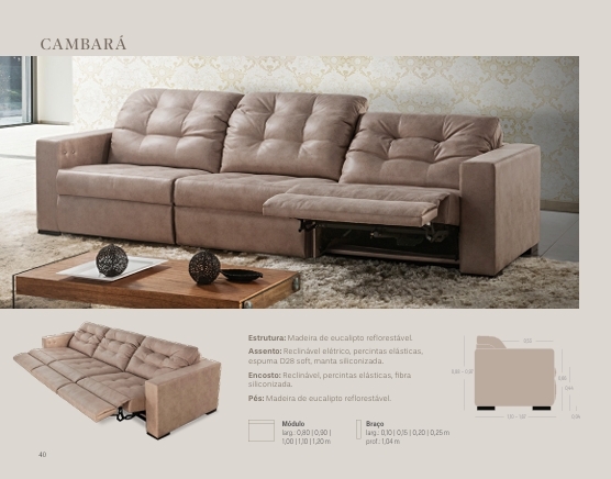 Sofá Cambará | Treviso 1025