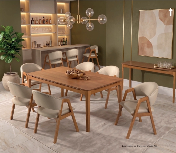 Conjunto 05 | Mesa + Cadeira | Consulte Valores na Descrição! | Rossil 1026