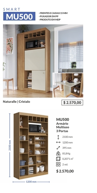 Armário Multiuso | MU500 | Decibal : Venda -65% 0325