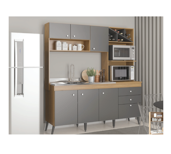 Cozinha Compacta Luísa 0337 184 | Soluzione